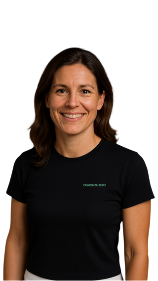 Cuarenta Zero Dry-Fit T-shirt voor Dames